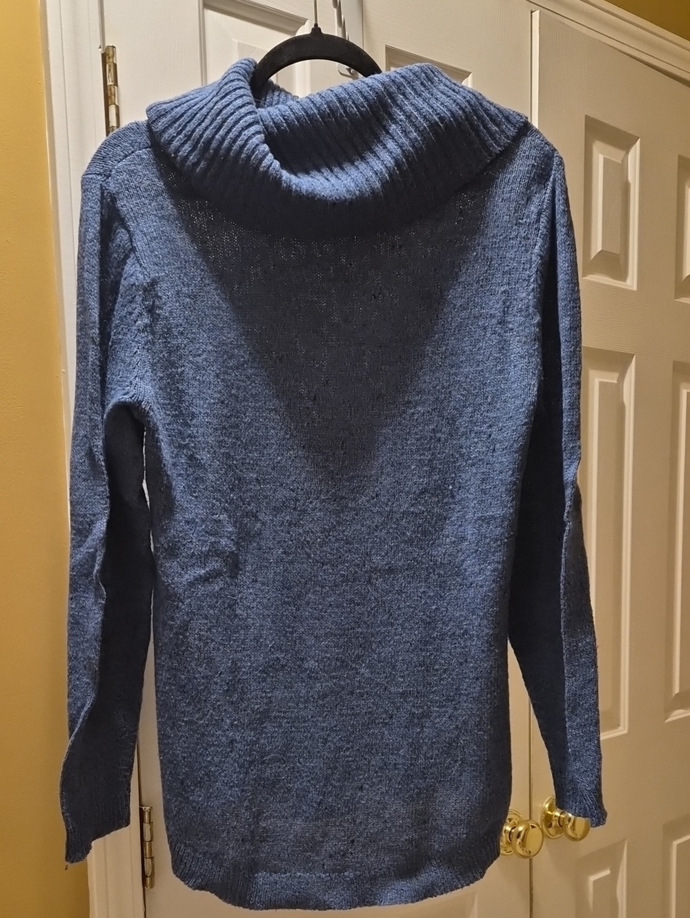 Apt. 9 Slate Blue Cowl Neck Sweater